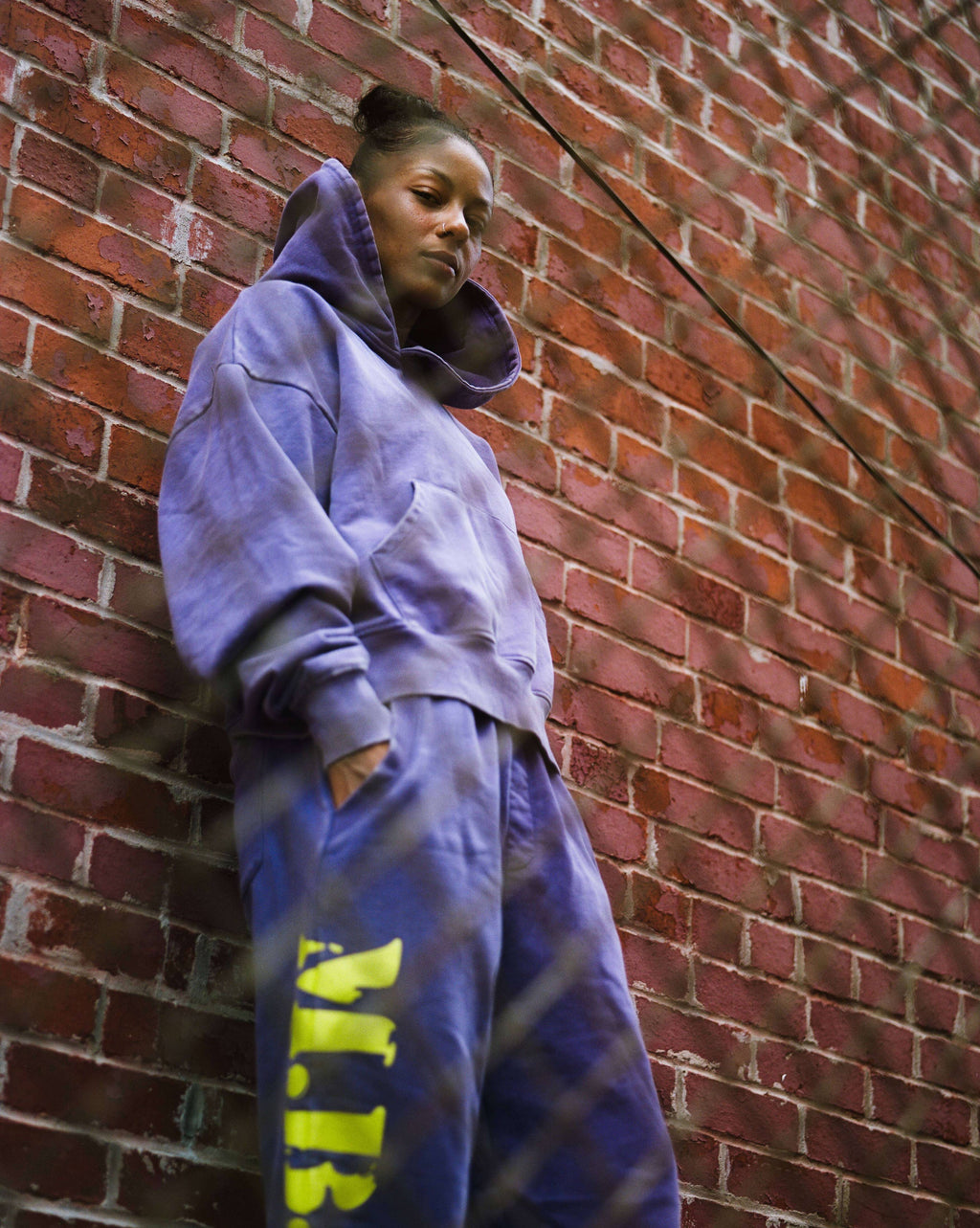 Purple Travel Team Hoodie