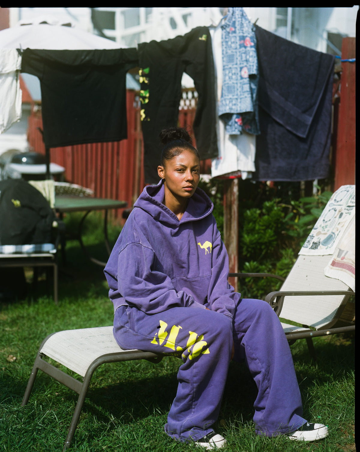 Purple Travel Team Hoodie/Pants
