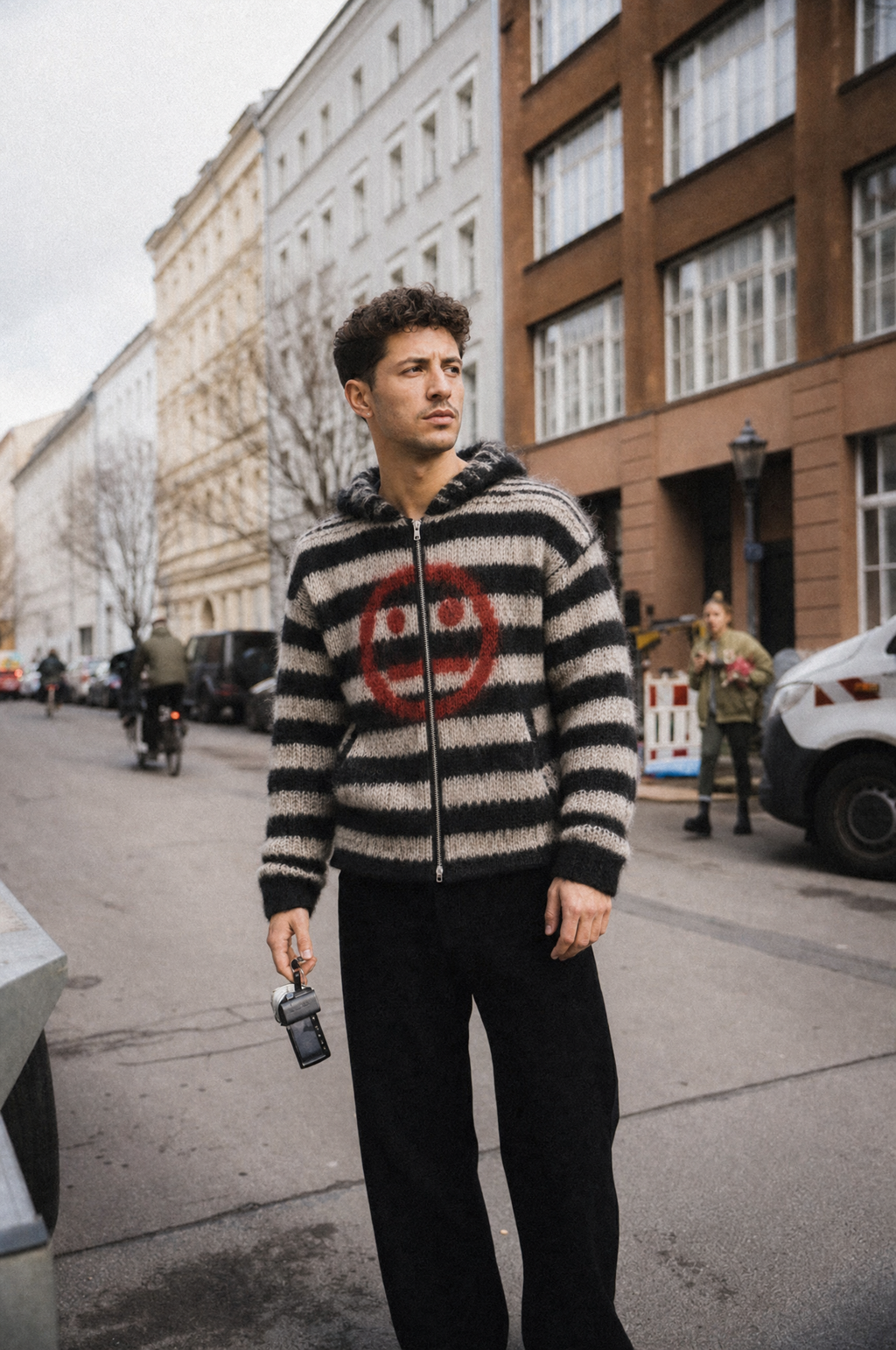 99 mohair zip up